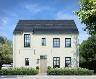 Prachtige landelijke woning nog te bouwen in Glabbeek op de Tiensesteenweg (ts nr 158 en 160) op een ruime bouwgrond  van 1078 m2 .De charmante...