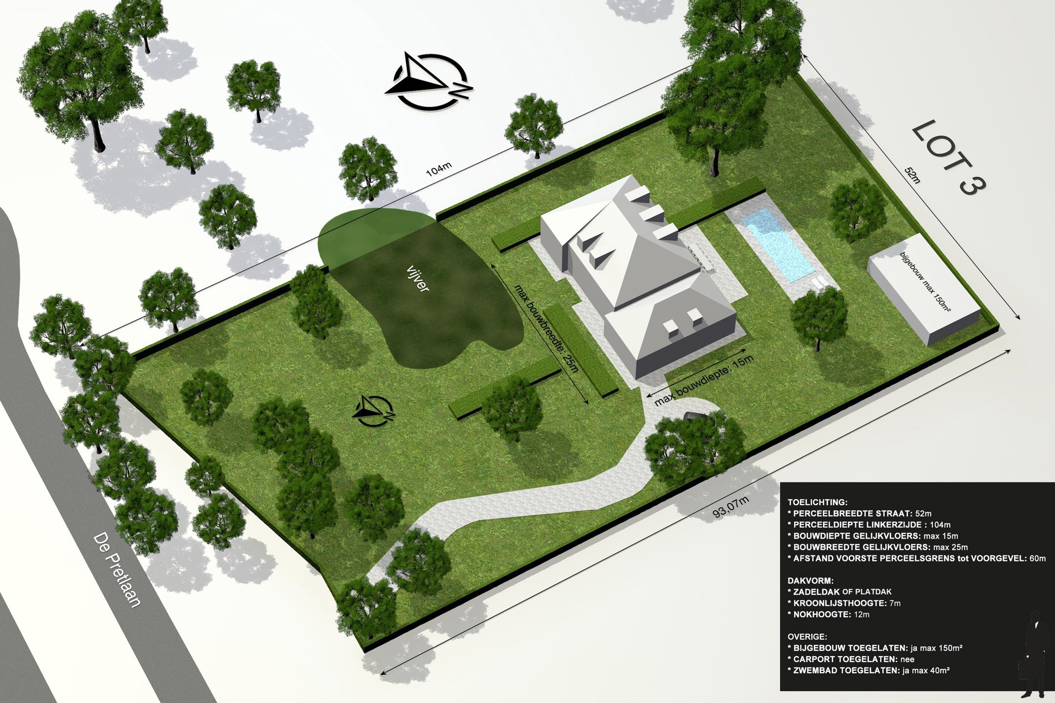 Villaperceel te Kapellenbos! - foto 2