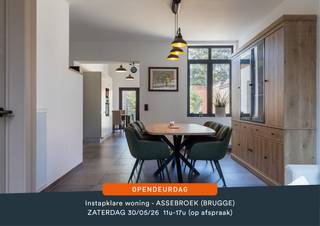 OPENDEURDAG OP ZATERDAG 30 MEI 2026 ( tussen 11u00 en 17u00 ) op afspraakU kunt een BOD uitbrengen op deze woning, rekening houdend met de...