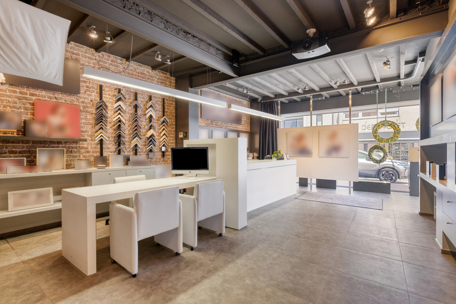 HANDELSPAND MET WONING ÉN APARTE FOTOSTUDIO OP TOPLIGGING IN OORDEGEM - foto 4