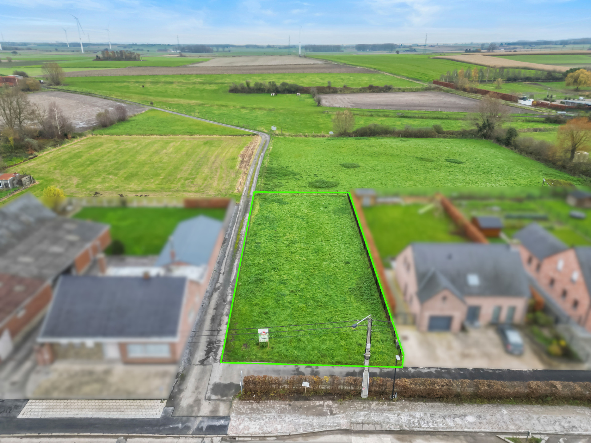 Bouwrijp perceel voor villabouw in het landelijke Hérinnes! - foto 1