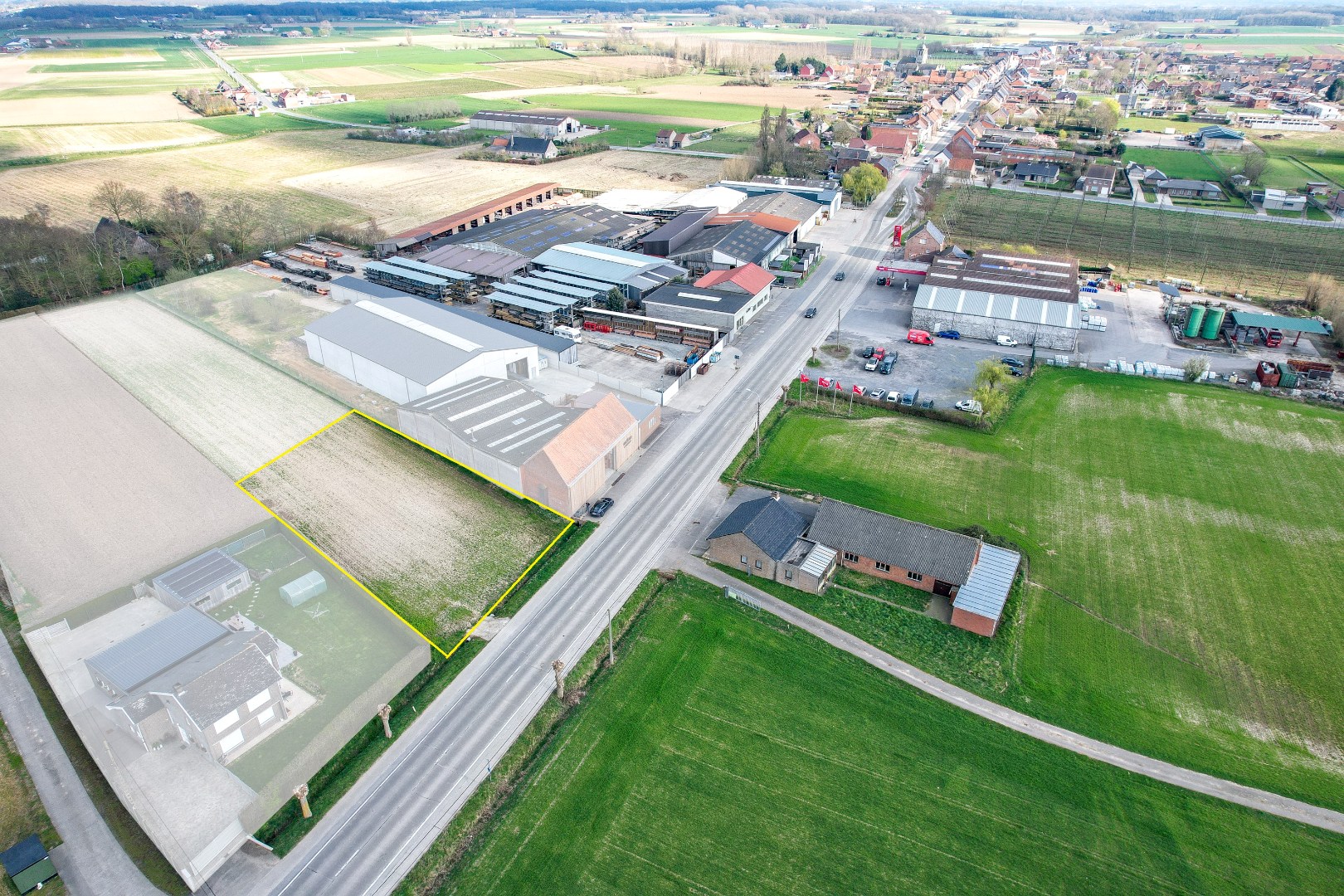 1446 m² bouwgrond te koop in Proven. - foto 1