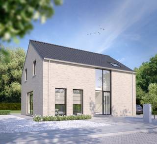 GUNSTIG GELEGEN NIEUWBOUWWONING VOOR OPEN BEBOUWING IN RUSTIGE OMGEVING TE EIGENBILZEN<br /><br /><span>*** Bekijkt U deze nieuwbouwwoning via een aanverwante website? Surf dan naar https://matisimmo.be/nl/aanbod/4492969/eengezinswoning-te-koop-in-3740-bilzen-hoeselt en klik op volgende link voor het INTERACTIEF GRONDPLAN: https://grondplan.matisimmo.be/grondplan/?map=BilzenLochstraatLot2A ***</span><br /><br />Deze <span>nieuwbouwwoning </span>is gelegen aan de Lochtstraat te Eigenbilzen, een deelgemeente van Bilzen. Alle basisvoorzieningen zoals eetgelegenheden, apotheek, kleine supermarkt, bank, etc., zijn in de dorpskern van Eigenbilzen terug te vinden op slechts enkele minuten wandelen. Het gezellige stadscentrum van Bilzen bevindt zich op minder dan 10 minuten rijden.<br /><br />Deze bouwgrond biedt de mogelijkheid voor het bouwen van een open bebouwing op een perceel van 15a 45ca.<br /><br />Voor het bouwen van deze nieuwbouwwoning is er de mogelijkheid tot samenwerking met AVL Woningbouw. De bouwgrond kan ook afzonderlijk aangekocht worden.<br /><br />Omdat de woning nog gebouwd dient te worden, kan de koper zowel het uitzicht als de indeling van de woning nog aanpassen in samenspraak met de architect, indien gewenst.<br /><br />De voorgestelde woning van 170m2 groot is als volgt ingedeeld:<br />De woning verwelkomt u met een aangename inkomhal met gastentoilet en leidt vervolgens naar de ruime leefruimte. De open keuken, eetruimte en zithoek vormen samen een mooi en uitnodigend geheel, waar het dagelijkse gezinsleven centraal staat. Dankzij de open indeling geniet u van een aangenaam gevoel van ruimte en een optimale verbinding tussen de verschillende leefruimtes.<br /><br />Een mooie extra is de vide ter hoogte van de inkomhal. Deze zorgt voor extra ruimtelijkheid en geeft het binnenkomen in de woning een eigentijds en luchtig karakter, zonder afbreuk te doen aan de praktische indeling van de woning.<br /><br />Daarnaast beschikt het gelijkvloers over een praktische berging, die zorgt voor de nodige opbergruimte en extra comfort in het dagelijkse leven.<br /><br />Op de eerste verdieping bevinden zich drie volwaardige slaapkamers, een badkamer en een centrale overloop. De kamers bieden voldoende ruimte voor een gezin en kunnen naar eigen wens worden ingericht als slaap-, kinder-, hobby- of bureauruimte.<br /><br />Een comfortabele en hedendaagse gezinswoning met een doordachte indeling, aangename leefruimtes en mooie architecturale accenten.<br /><br />Het voorgestelde ontwerp vormt de basis voor dit project. De toekomstige bouwheer krijgt de mogelijkheid om, in overleg, bepaalde keuzes en elementen verder af te stemmen op de eigen wensen en levensstijl.<br /><br />Wenst u graag de binnenafwerking zelf te voorzien, dan bestaat er ook de mogelijkheid om deze woning CASCO+ (winddicht met technieken, pleisterwerken en chape) aan te kopen.<br /><br />Wenst u graag meer informatie omtrent deze bouwgrond met eventuele samenwerking met AVL Woningbouw? Contacteer ons vrijblijvend via info@matisimmo.be of 089/44 00 00<br /> 