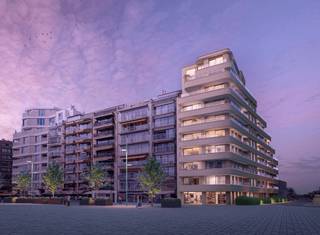 Residence Edgar Degas is being built on the corner of the Markt and Meeuwenlaan in De Panne, in a location that combines tranquility and accessibility. Thanks to its central location, shops, restaurants, and public transportation are within walking distance, while the hustle and bustle of the center remains just out of sight. An ideal base for those who want to live centrally without compromising on quality of life.<br /><br />This fourth-floor apartment with terrace is part of a residence with 28 residential units, each finished with durable and low-maintenance materials. Each apartment has underfloor heating and type D ventilation. Underground parking spaces, garages, and private storage rooms are located below ground, with easy access via two entrance halls on Meeuwenlaan.<br /><br />Layout: entrance hall with space for a cloakroom | living room with open kitchen and access to a sunny terrace | adjoining storage room with washing machine connection | bathroom with walk-in shower and washbasin in a vanity unit | two bedrooms with access to the rear terrace | separate toilet.<br /><br />Quiet living, right in the center of De Panne.