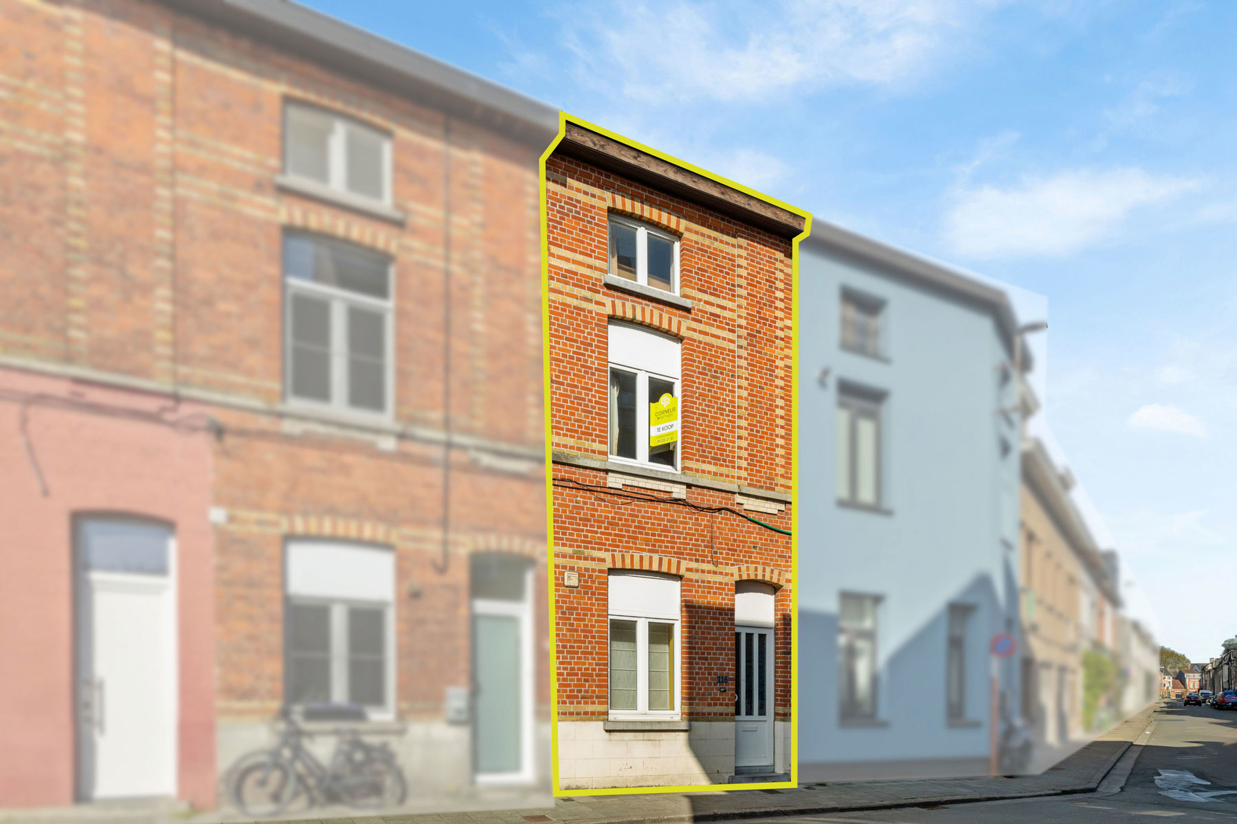 Charmante rijwoning met koer op geliefde locatie - foto 1