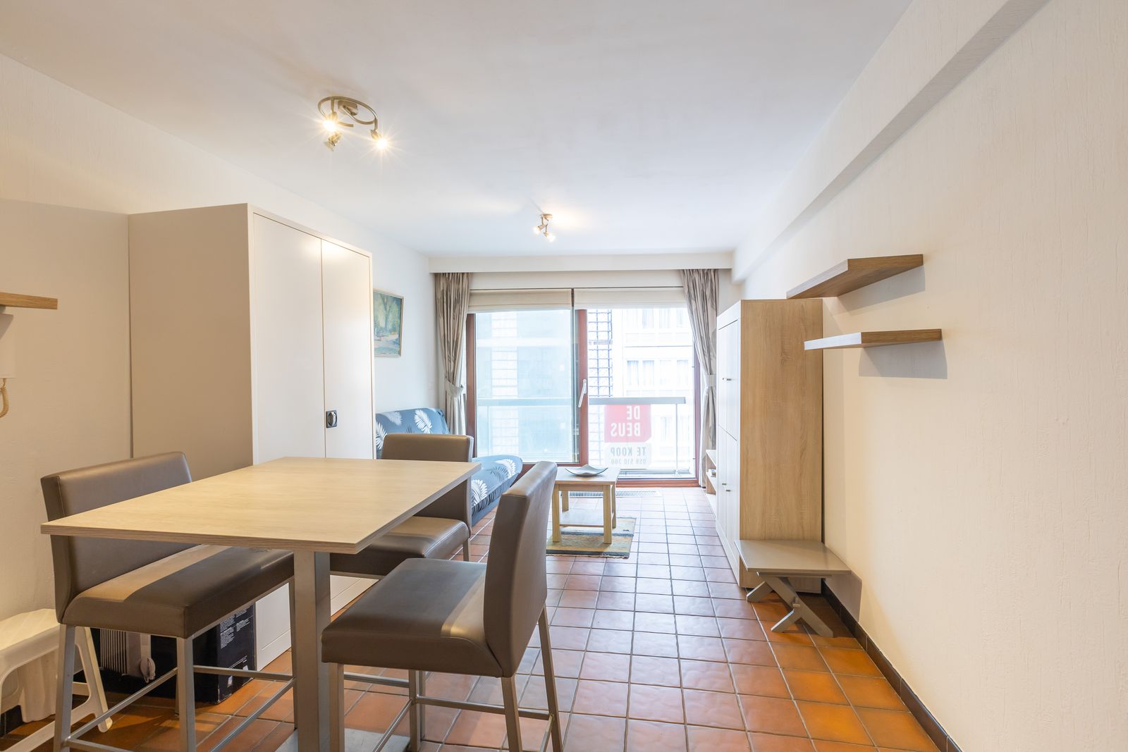 Lichtrijke studio met lateraal zeezicht in Historisch centrum - foto 3