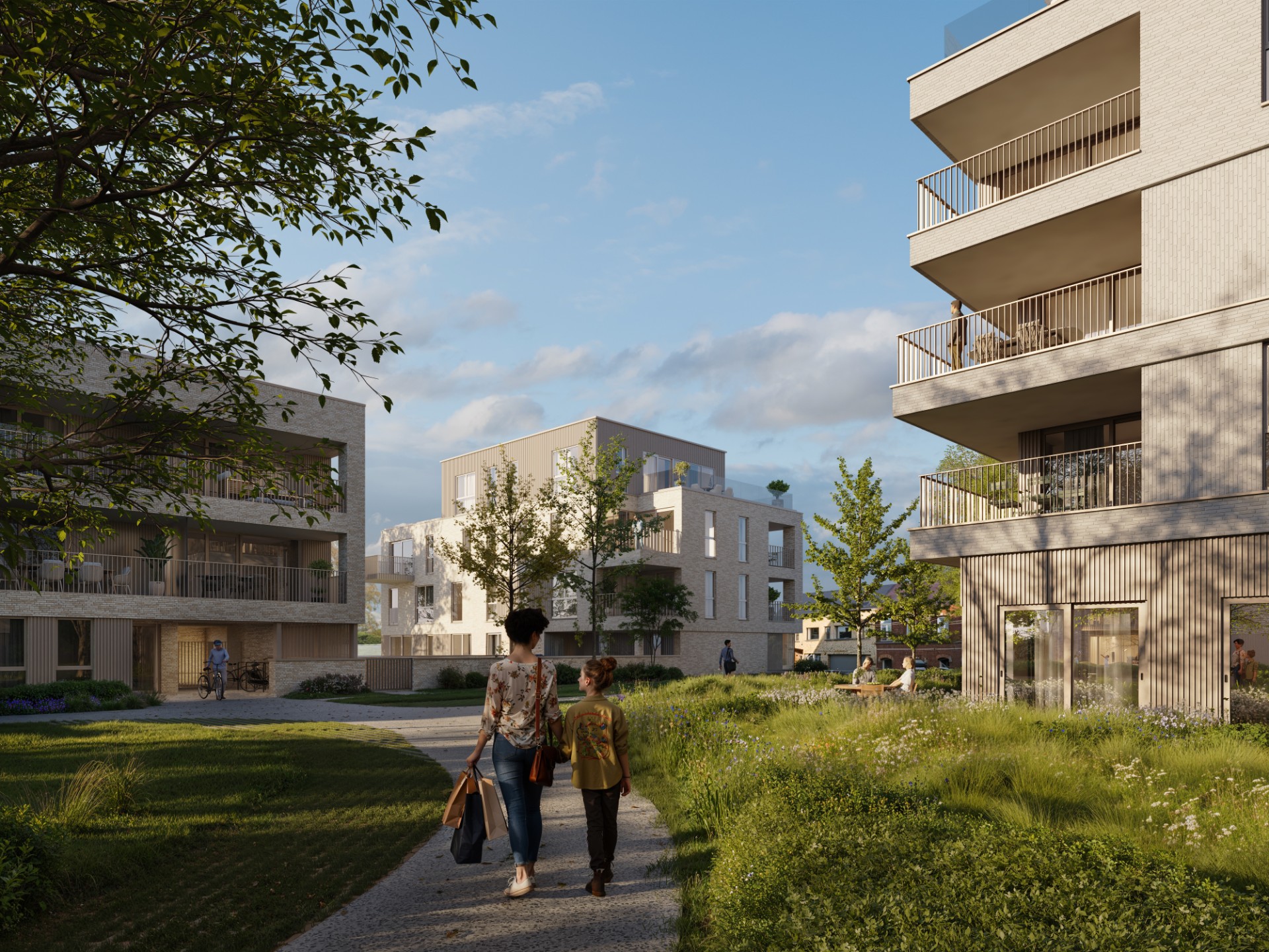 Projet neuve 'De Kloostertuin' – Vivre vert au cœur d’Avelgem - photo 4