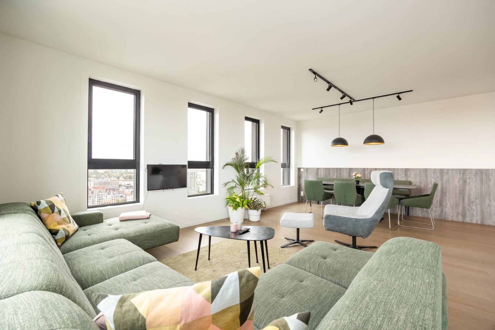 Stijlvol appt. met terras in de 'London Tower' op 't Eilandje! - foto 5