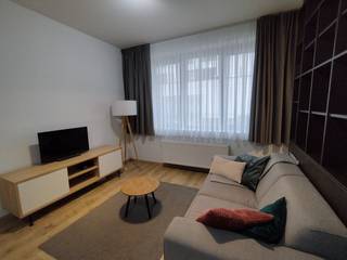 Prachtige gemeubelde nieuwbouw studio gelegen te hartje Brussel. De studio is gelegen op een boogscheut van het kanaal. Dankzij de unieke...