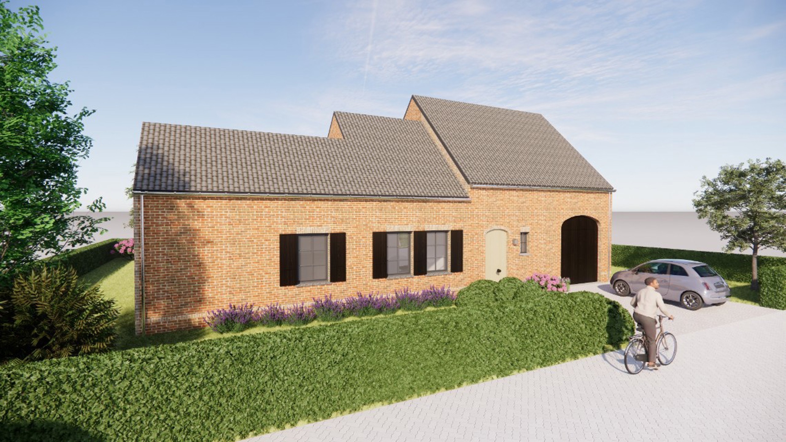 Landelijke nieuwbouwvilla langs de Steenweg in Gavere - foto 5