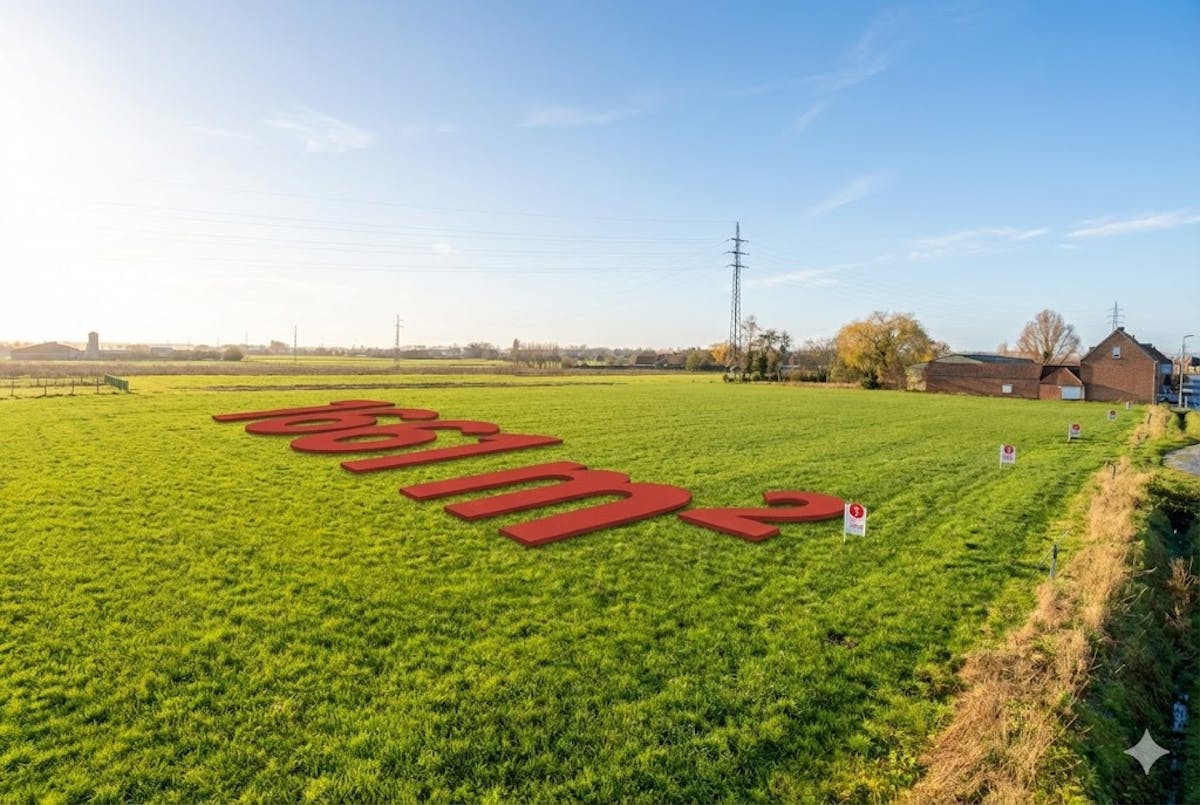 Beautiful plot of land for sale on the Vossemolen (Rumbeke) - photo 2