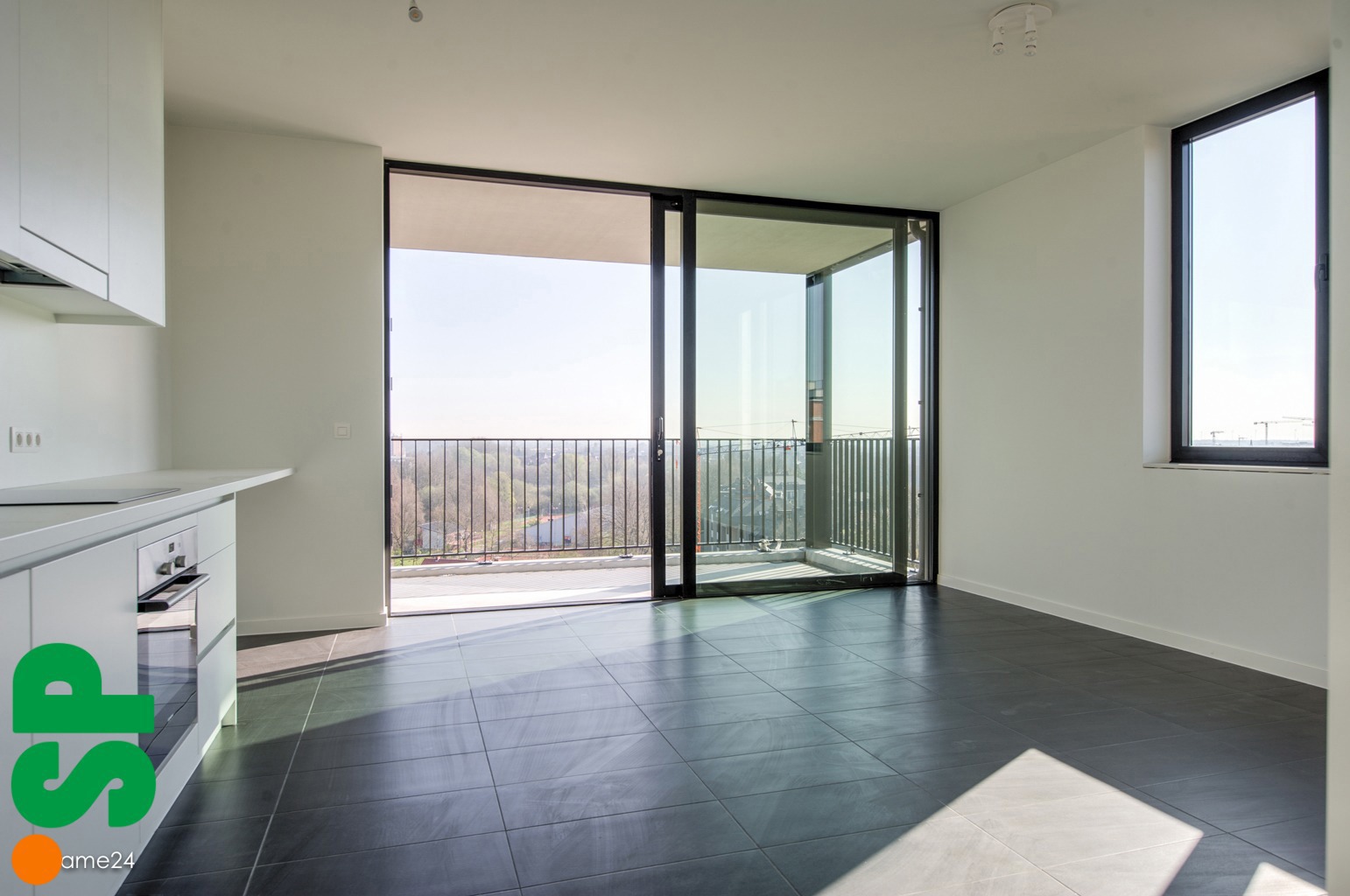 Appartement met 1 slaapkamer en overdekt terras in Residentie Belle Fontaine. - foto 2