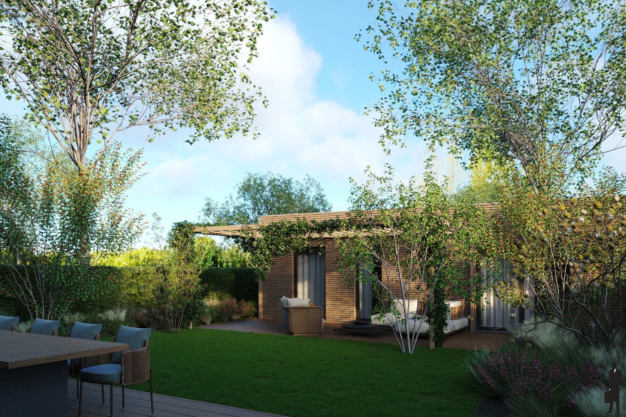 Zeer goed gelegen bouwgrond met reeds vergunde woning - foto 4