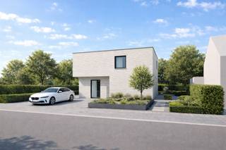 Volledig afgewerkte nieuwbouwwoning. Belangrijkste troeven:- Ruime nieuwbouwwoning- Prijs is voor de afgewerkte woning- Afwerking naar keuze volgens...