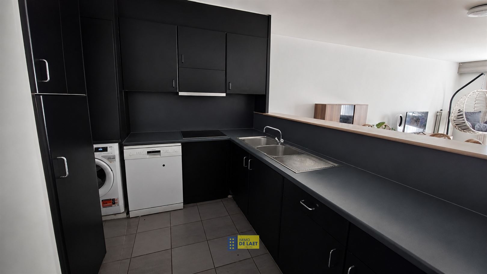Appartement op de 3de verdieping met 2 slpks + garage - foto 4