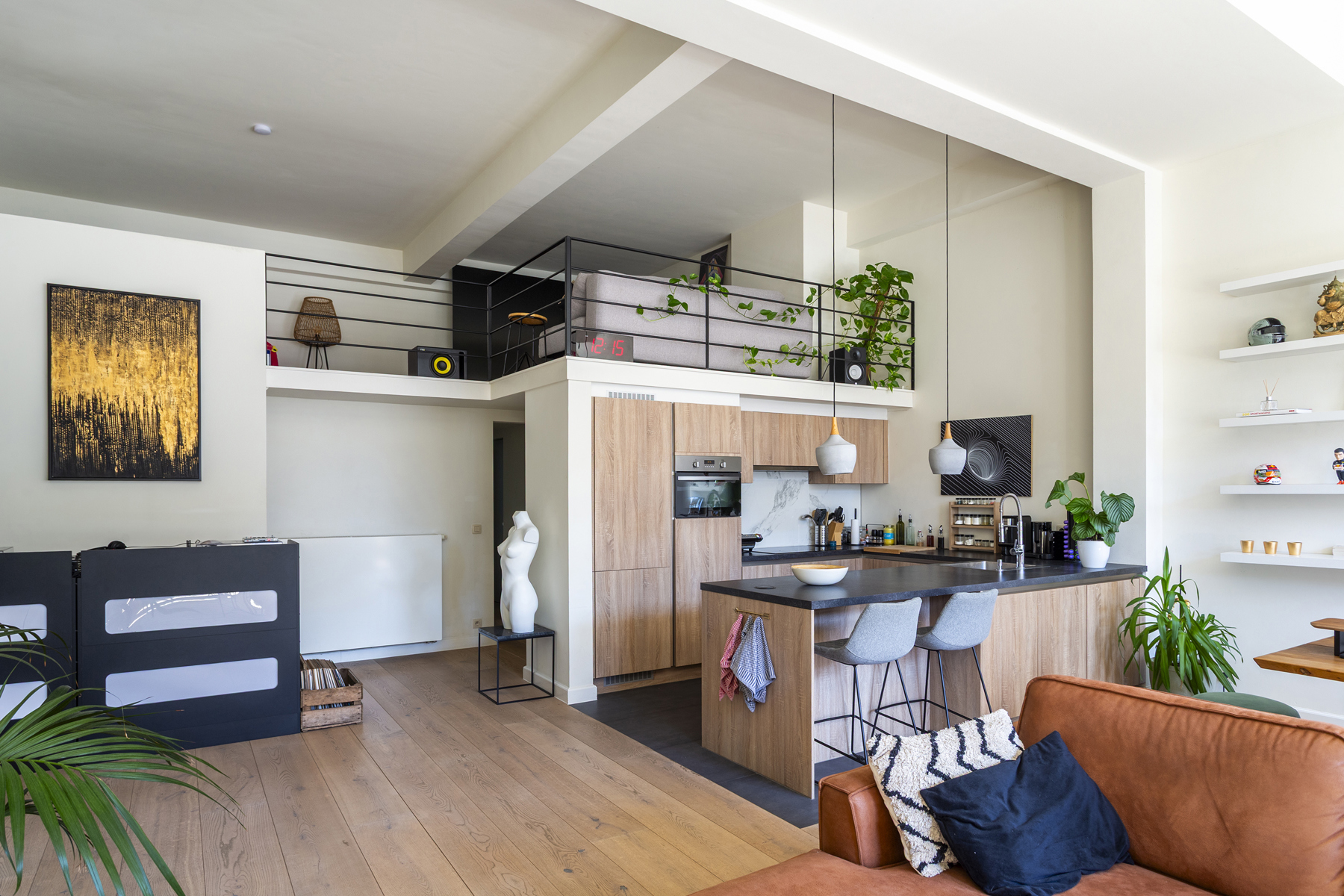 Ruime loft met 2 slaapkamers op centrale locatie - foto 5
