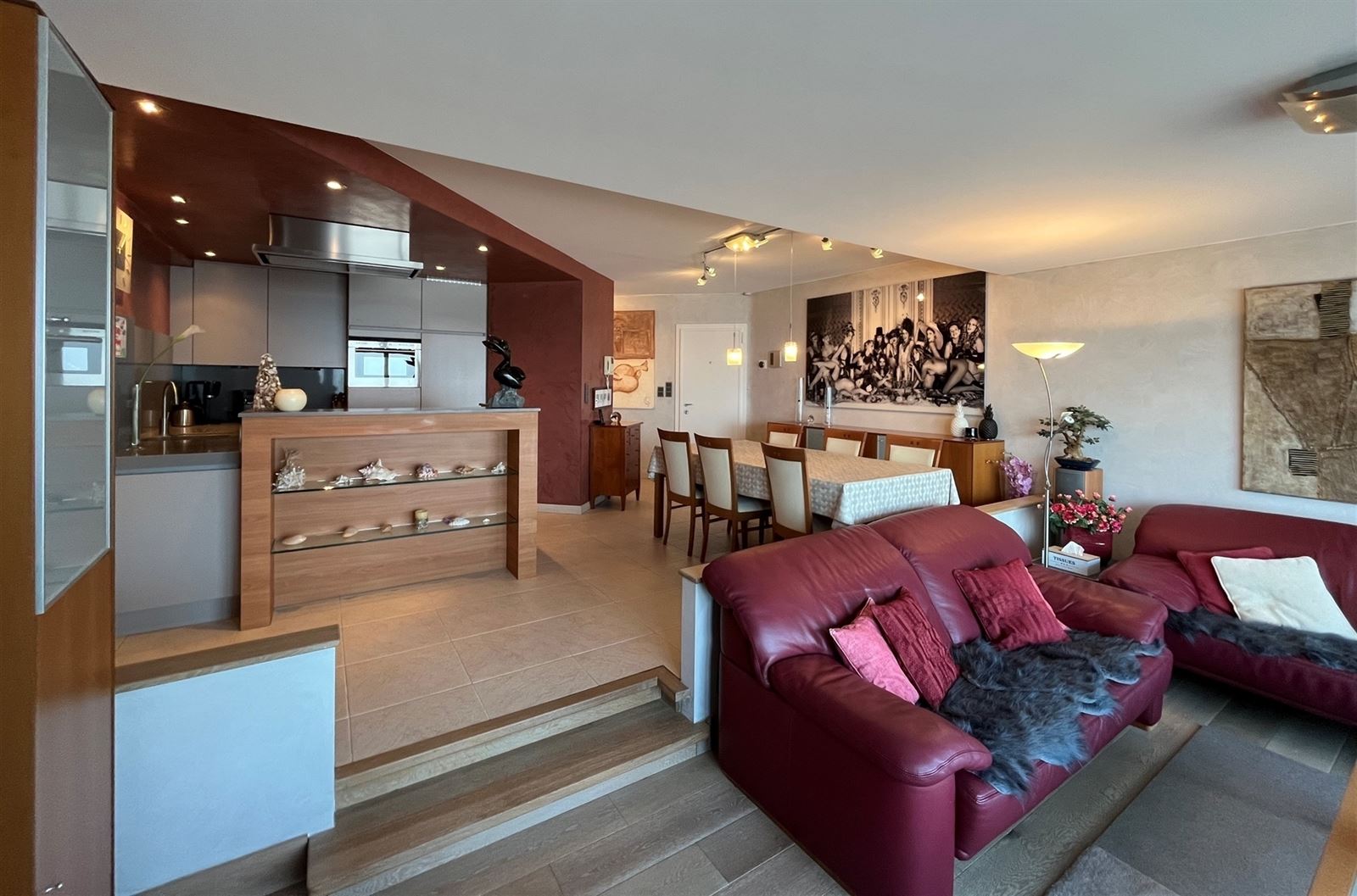 Gemeubeld appartement met frontaal zeezicht! - foto 4