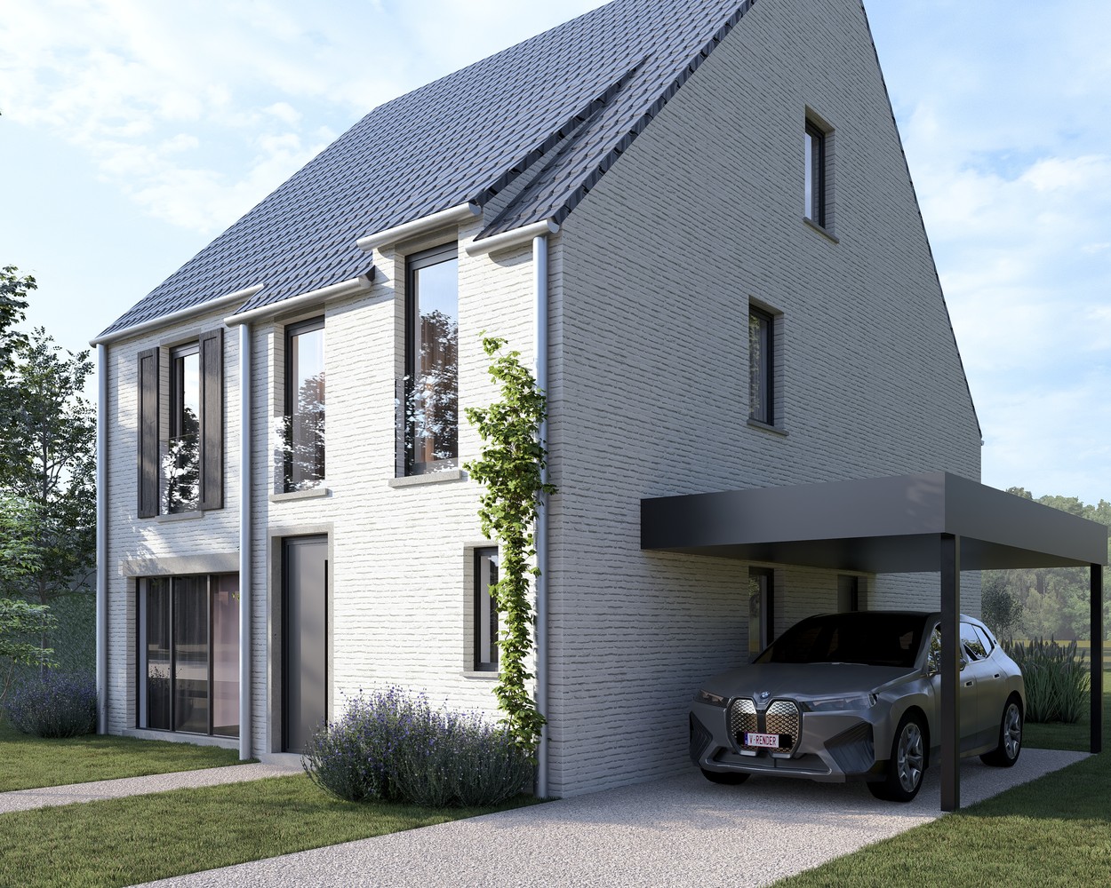 VILLA GRENSZICHT – Moderne nieuwbouwwoning met drie slaapkamers op een prachtig perceel in Lanaken - foto 3