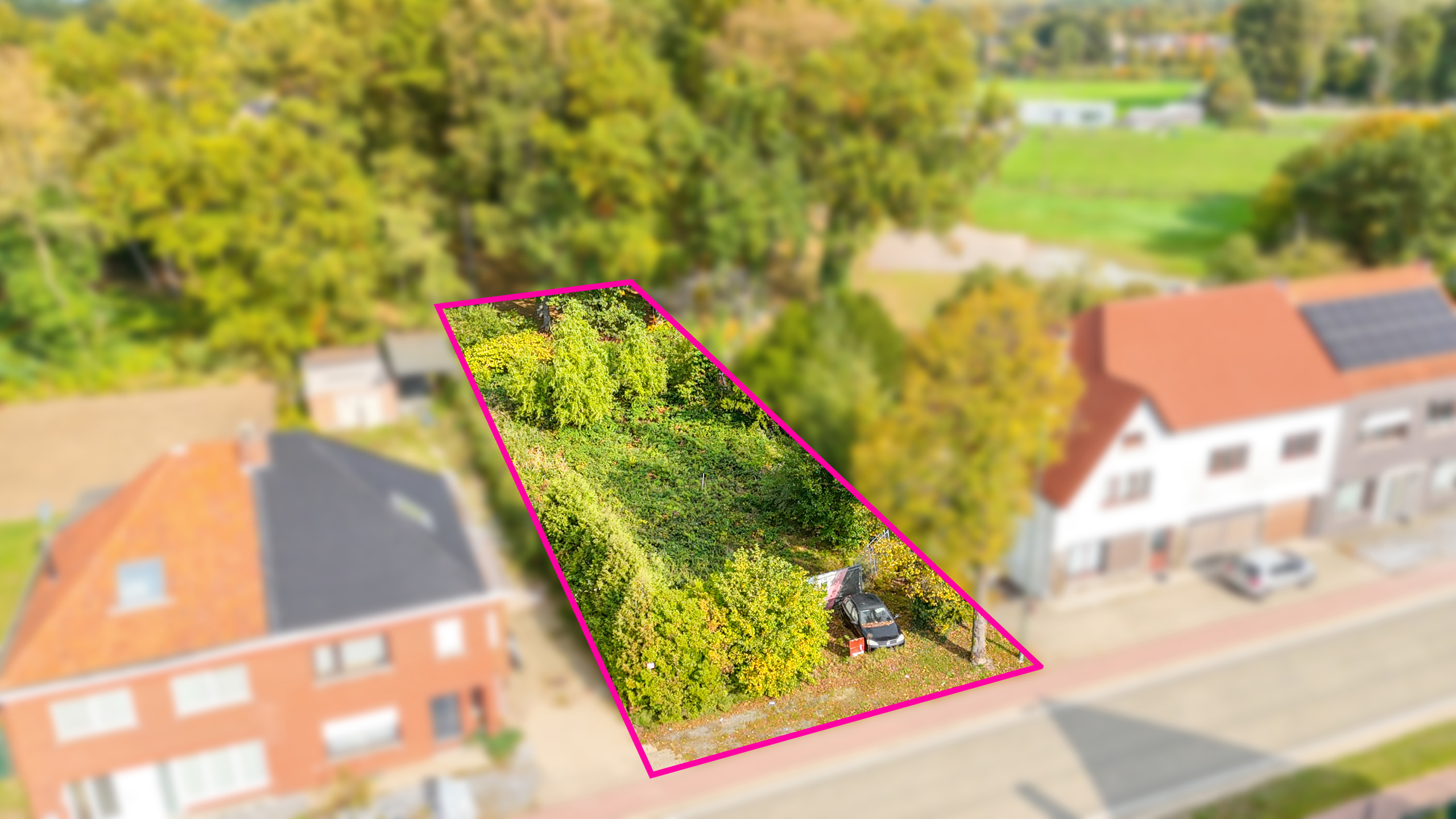Bouwgrond van 728m² voor OB met vergunde plannen! - foto 5