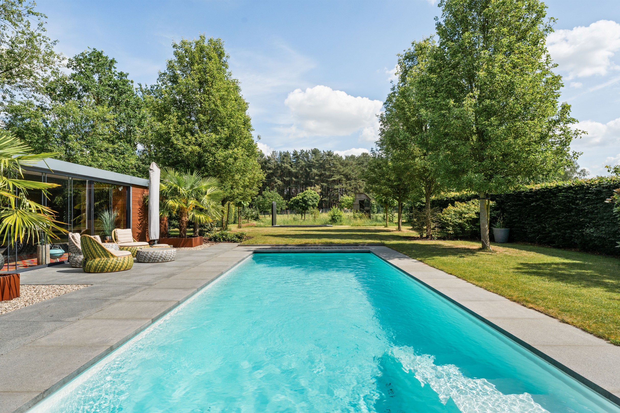 Exclusive villa with pool, jacuzzi, sauna, and exceptional garden on a plot of 2846m². - photo 5