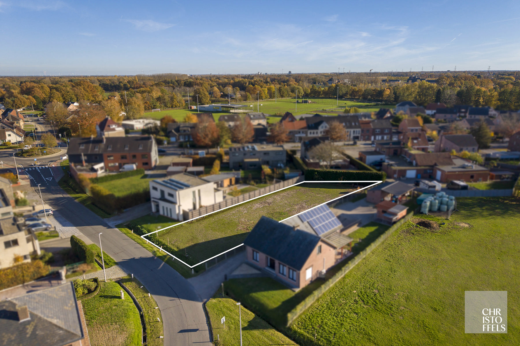 Bouwperceel van 10a 03ca voor open bebouwing op een gunstige locatie! - foto 4