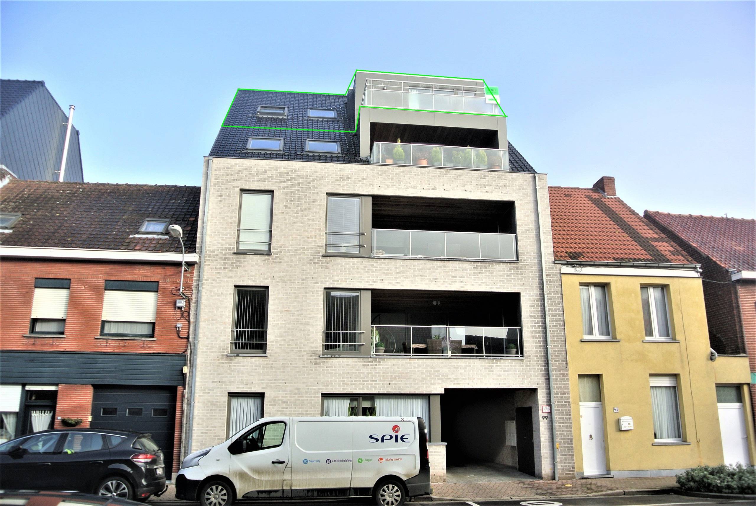 Dakappartement in het centrum van Torhout - foto 1