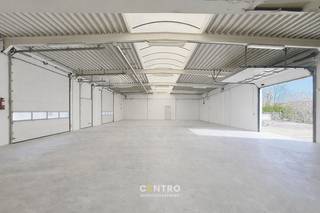 <u><strong>Benaderende oppervlakten:</strong></u><br />- Magazijn/handelsruimte: 440m²<br />- Instapklare burelen met ontvangstruimte: 85m²<br />- Verharde koer vooraan (600m²) en achteraan (250m²).<br />Het terrein is volledig omheind en voorzien van automatische schuifpoort aan de openbare weg.<br /><br /><u><strong>SPECIFICATIES:</strong></u>
<ul>
<li>Voorzien van 4 elektrische sectionaalpoorten (h: 4,2m)</li>
<li>Nieuw sanitair blok en kitchenette</li>
<li>Nieuwe gepolierde betonvloer in het magazijn</li>
</ul>
<br /><u><strong>NUTSVOORZIENINGEN:</strong></u><br />Elektriciteit (drijfkracht), stadswater, regenwater, AIRCO (kantoren), internet, alarminstallatie en camerabewaking.<br /><br /><u><strong>LIGGING:</strong></u><br />- <strong>Zichtlocatie</strong> met veel passage (gratis publiciteit)<br />- <strong>Op 250m van de autosnelweg</strong> (richting kust en binnenland).<br /><br /><u><strong>Bijzonderheden:</strong></u><br />- Beschikbaar: 1 mei 2026<br />- Huurprijs is exclusief onroerende voorheffing (aanslagbiljet)<br />- Onze referentie op www.centro.be: <strong>L0193</strong>