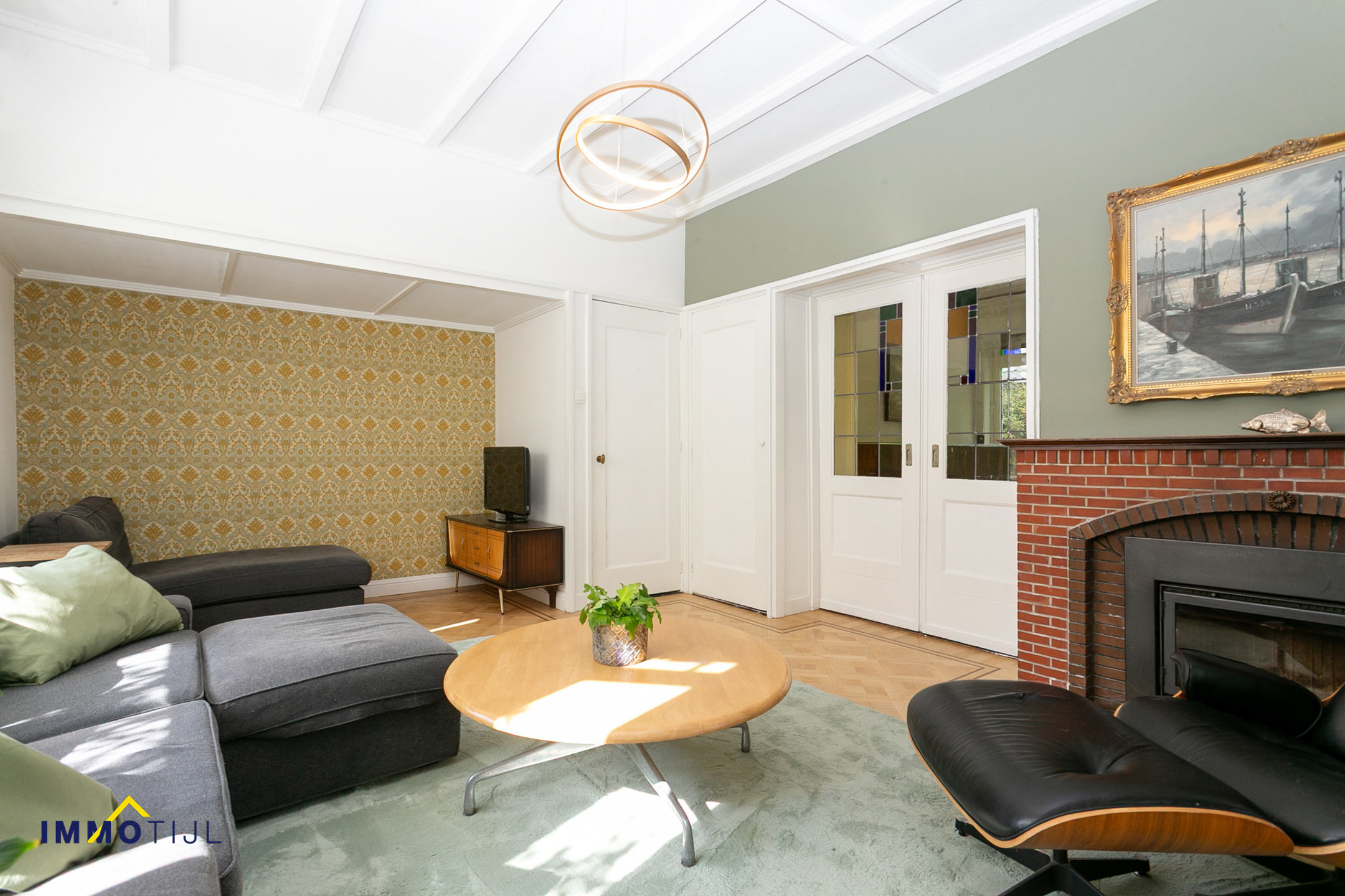 Prachtig gerenoveerde Art Deco-woning in hartje Hamme - foto 5