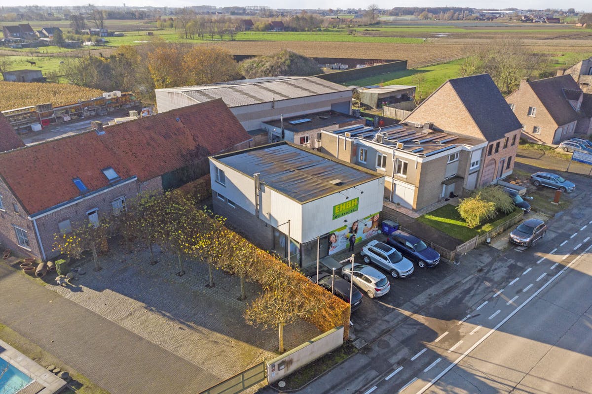 Propriété commerciale à vendre d'env. 260m² à Oostnieuwkerke - photo 1