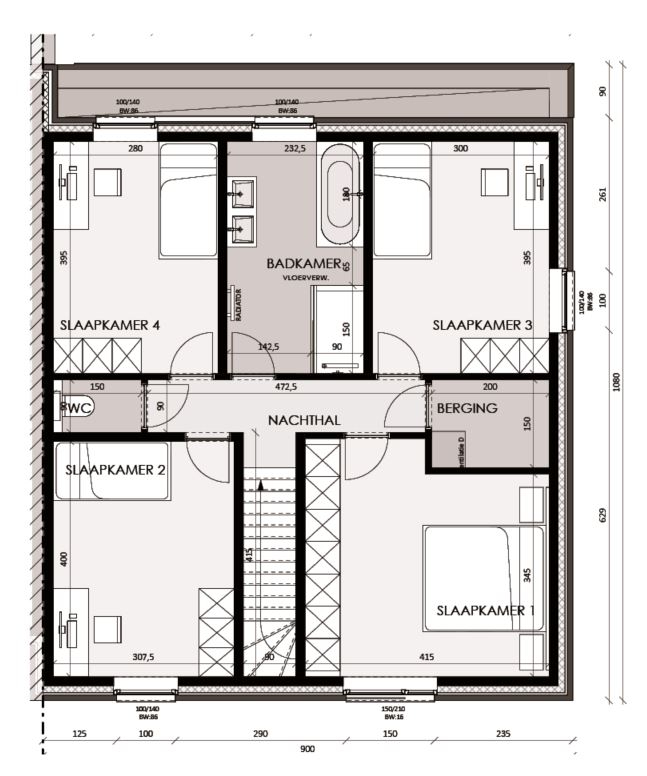 Halfopen moderne nieuwbouw aan groenzone - foto 4