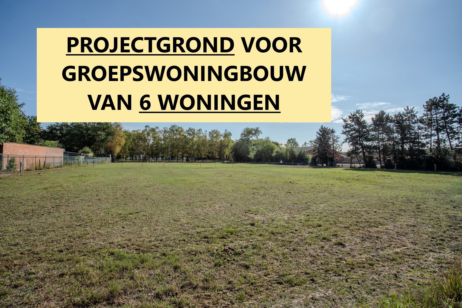 PROJECTGROND MET UITVOERBARE VERGUNNING - foto 1
