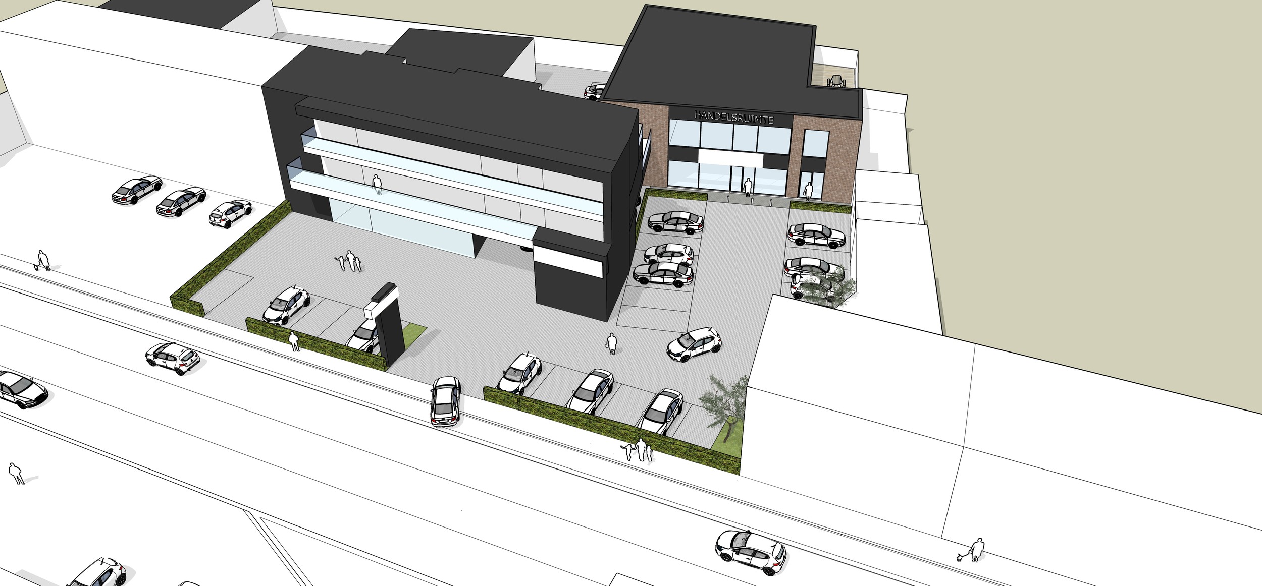 Handelspand 780m² te huur op toplocatie in Deinze - foto 2