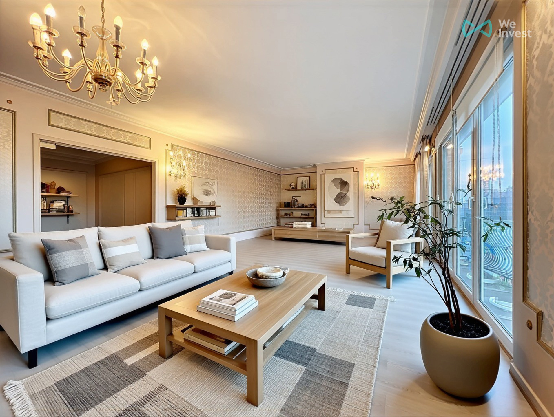 Ruim appartement met 5 slk in Schaarbeek Zuidwest terrassen - foto 5