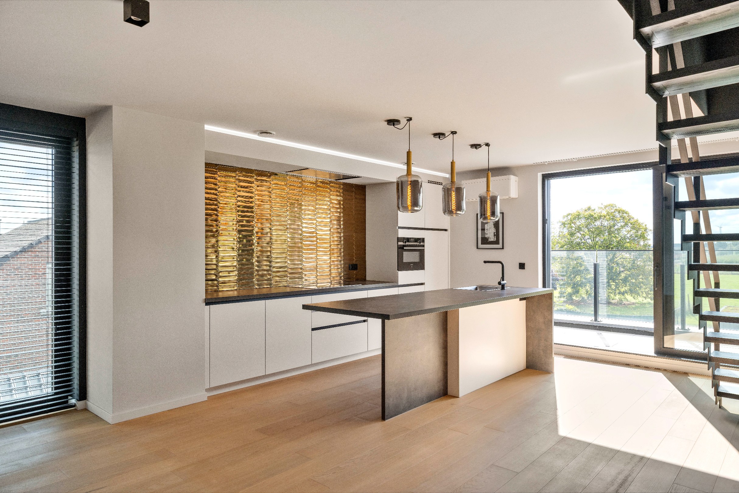 Luxe duplex- appartement +-132 m2 met 3 slaapkamers en weids zicht te Alken. - foto 4