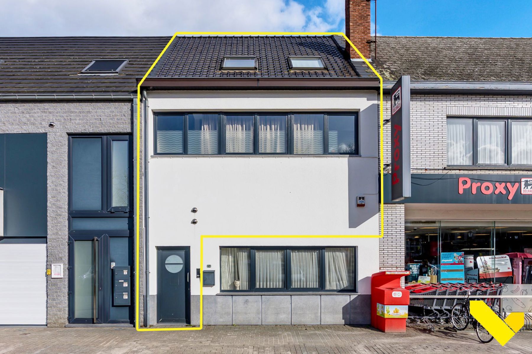 Zeer ruim duplex-appartement in hartje Meerhout. - foto 1