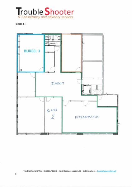 Kantoor ruimte 3 - TE HUUR via EXPERT IMMO - foto 4