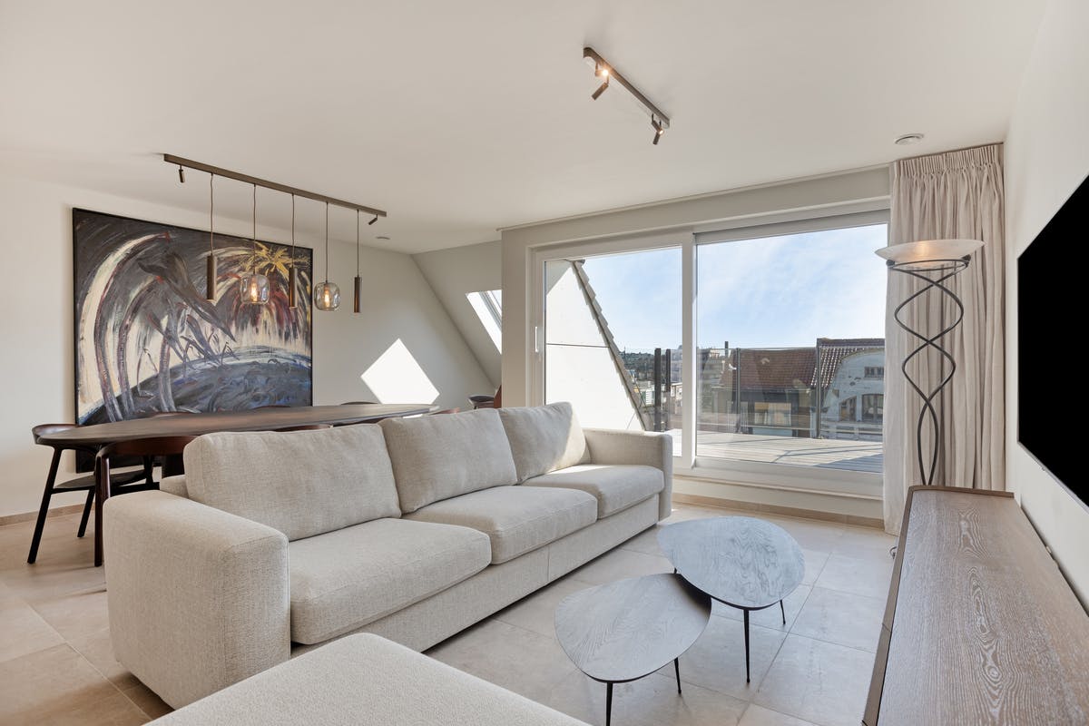Penthouse avec terrasses spacieuses dans le centre de Koksijde - photo 4