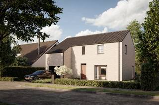 Deze landelijke woning is gelegen in de Sint-Lucaswijk, een rustig en groen deelgebied van Ekeren-Donk, op de grens met Brasschaat en met vlotte ontsluiting naar de ring van Antwerpen. Het betreft een open bebouwing gelegen op een ruim perceel van 706 m² met oostoriëntatie. De woning wordt voorzien van een wit genuanceerde gevelsteen met greige tinten, blauw gesmoorde golvende dakpannen, zwart aluminium buitenschrijnwerk en houten inkomdeur, wat zorgt voor een tijdloze en strakke uitstraling. De woning beschikt over een inpandige garage en bevat 4 slaapkamers en 2 badkamers. De indeling en de afwerking van de woning is te bespreken in samenspraak met onze binnenhuisarchitecte. Zeer energiezuinige woning met PV-panelen en een warmtepomp met vloerverwarming. Ideaal voor wie een mooie en energiezuinige woning zoekt met een tijdloze en strakke uitstraling in een rustige woonwijk met goede verbinding naar de ring van Antwerpen. Meer info op www.ressimmo.be