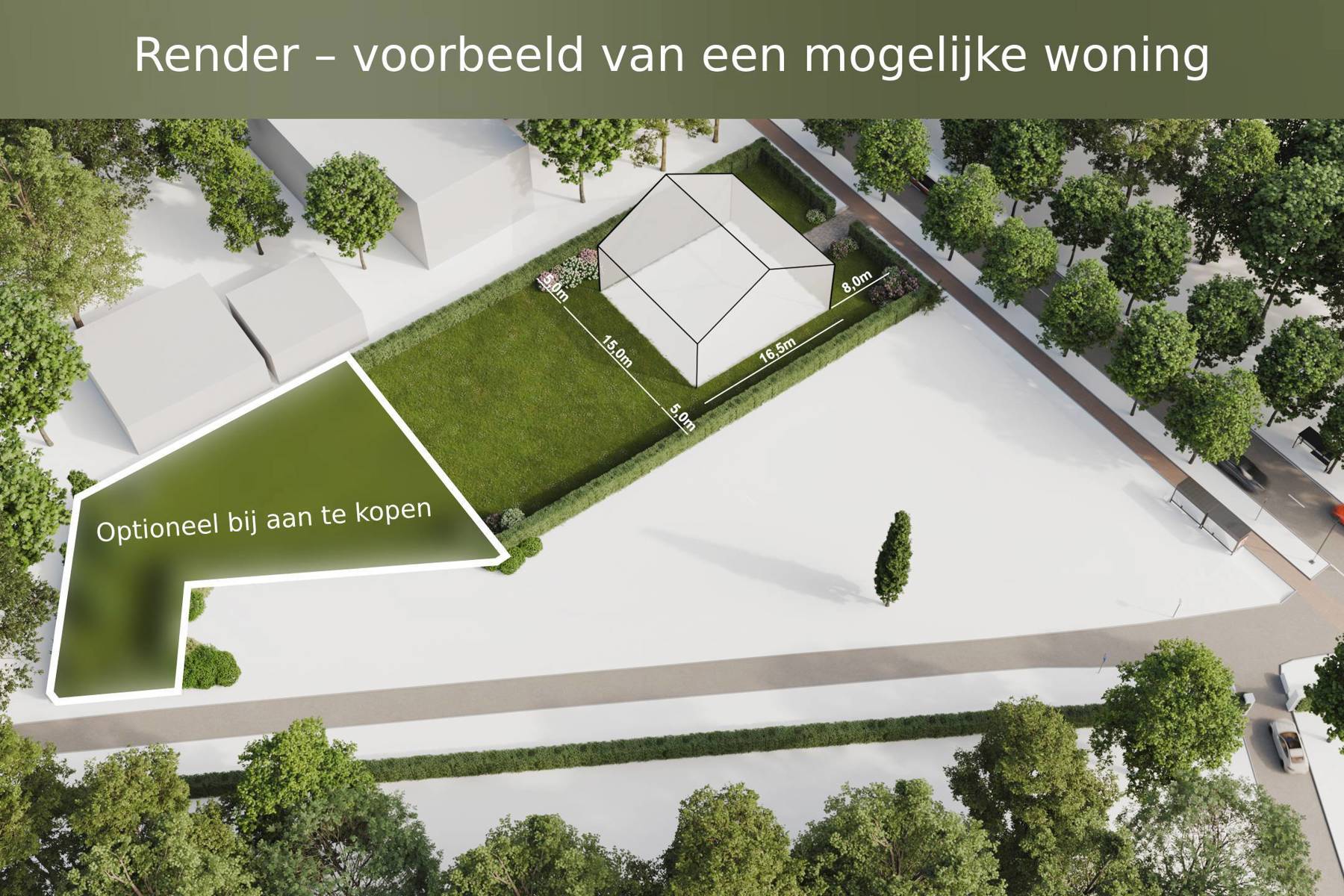 Prachtige bouwgrond (1.250 m²) voor een open bebouwing. - foto 3