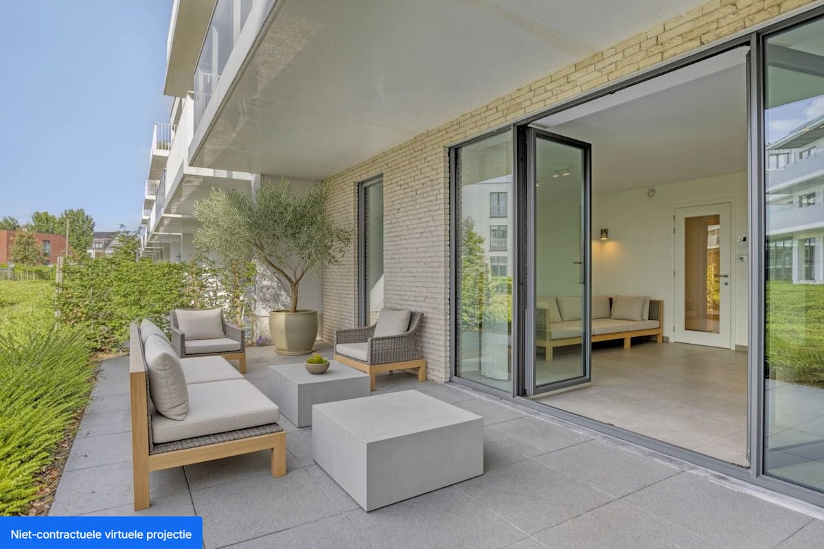 Gelijkvloers appartement te koop in Sint-Michiels - foto 3