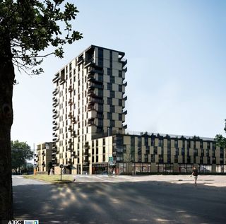 Modern commercieel pand te huur op de grens van Brussel en Vlaanderen. Gelegen naast Vandenborre Kitchen en een meubelwinkel. Troeven: -...