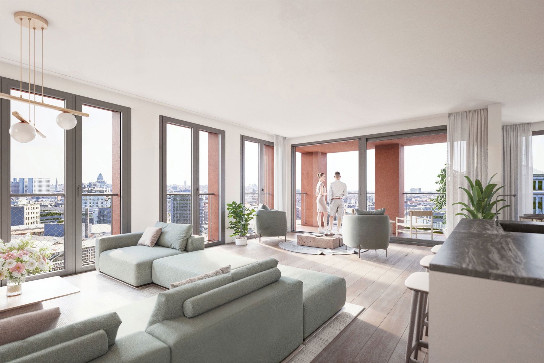 1-slaapkamerappartement met uitzicht op het kanaal - foto 1