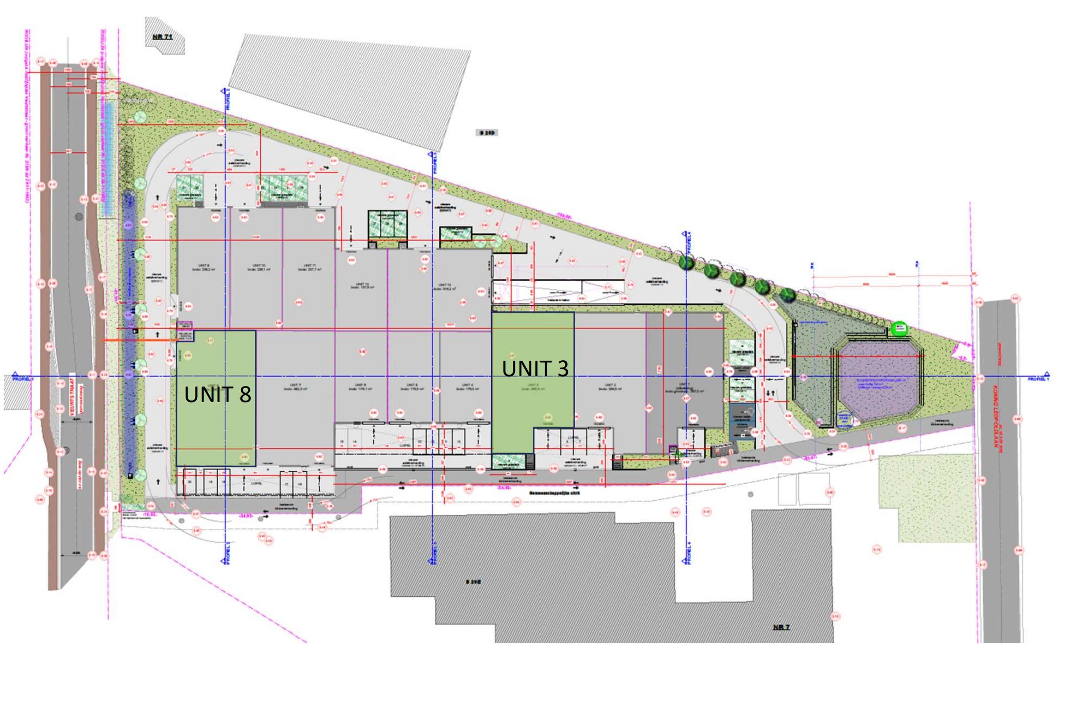 Nieuwbouw KMO-unit van 386 m² met 3 parkeerplaatsen langs de A12 in Puurs - foto 3