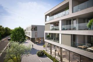 <strong>Indeling:</strong><br /><br />Appartement A31-205 is gelegen op de tweede verdieping van Blok A en omvat een privatieve inkomhal met ruimte voor vestiaire, een gastentoilet, een ruime woonkamer met open keuken, een berging met aansluitingen voor wasmachine en droogkast, 2 slaapkamers, een badkamer en een toilet.<br /><br />Ondergrondse parking vanaf € 16.490,- excl. kosten<br />Kelderberging vanaf € 4.365,- excl. kosten<br /><br /><strong>Afwerking:</strong><br /><br />De afwerking zal gebeuren aan de hand van 3 unieke afwerkingsstijlen samengesteld door onze interieurarchitecten. Deze stijlen bieden u de vrijheid om uw woning of appartement naar wens te personaliseren.