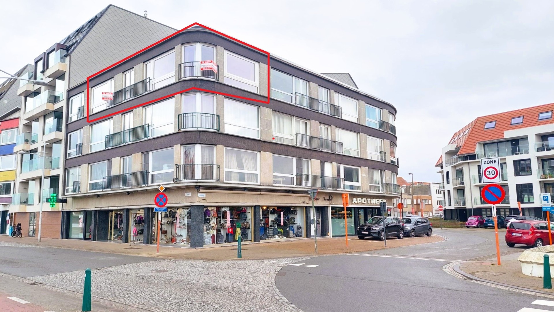 Appartement met 1 grote kamer en prachtig open duinzicht in het centrum van Bredene. - foto 2