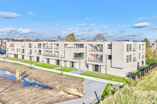 Nieuwbouwappartement ( hoek )  op de eerste verdieping met 3 slaapkamers en een terras (12 m2 ) met uitzicht op het  park – comfortabel wonen in...