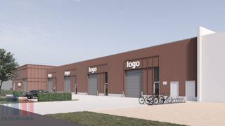 Kwaliteitsvol nieuw te bouwen KMO-park "Hezeschrans" te koop, bestaande uit 9 KMO-units met oppervlaktes tussen 211 m² en 414 m² (eventueel samen...