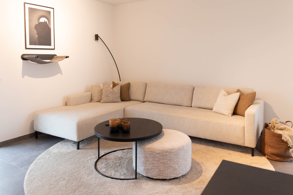 Recent modern appartement (93m²) met 2 slaapkamers, overdekt terras, kelderberging en ondergrondse autostaanplaats.  - foto 4