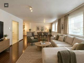 Appartement au rez-de-chaussée à vendre à Ypres avec deux chambres, deux salles de bain et un garage. Situé dans la rue Goesdamstraat, près de la gare et de la Grote Markt. <br /><br />MISE EN PAGE<br />Rez-de-chaussée : Hall d'entrée - toilettes séparées - débarras - salon spacieux avec cuisine ouverte - deux chambres, chacune avec sa propre salle de bain, avec lavabo, toilettes et baignoire/douche - cour avec sortie et connexion au garage - garage.<br /><br />GÉNÉRAL<br />- Situé au centre <br />- Deux chambres spacieuses<br />- Garage, prix compris <br />- EPC favorable (B)<br /><br /> <br /><br />Les images générées par l’IA sont fournies en guise d'inspiration. Elles ne tiennent pas compte des spécifications techniques, ni des renseignements urbanistiques, ni des possibilités concrètes de réalisation.