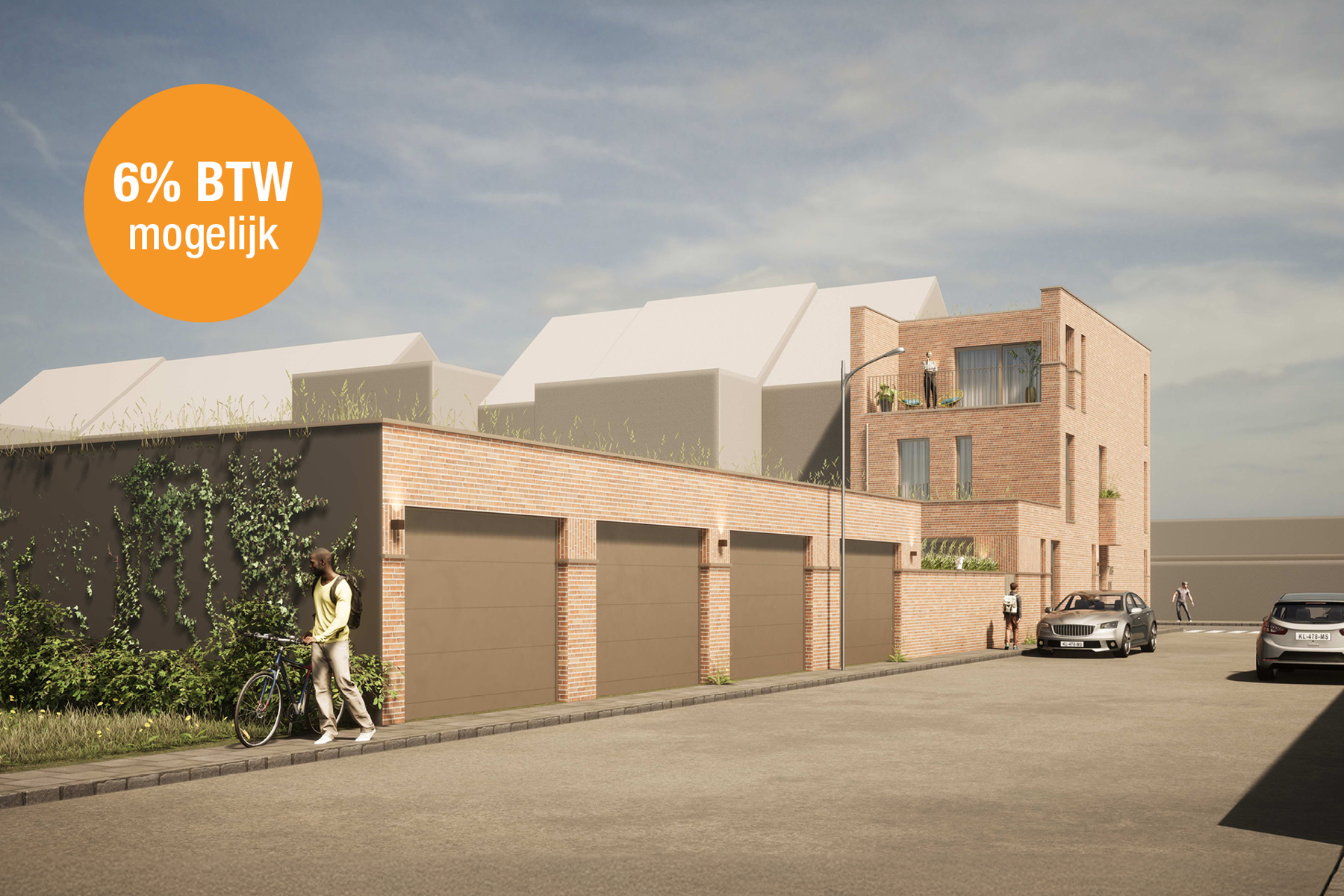 Bijna-Energie-Neutrale (BEN) triplexwoning met dakterras - foto 3